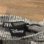 ZARA  x Disney Mickey Mouse Grey Knit Top – Women’s Small Photo 2