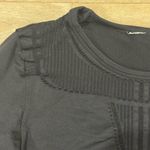 Long Sleeve Compressed Cut Out Black Athletic Shirt Size Large Photo 1