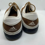 Adidas  Spiked Lace Up Women’s‎ White Brown Golf Shoes Size 7 Photo 6