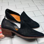 Lucky Brand Women’s Black Leather Slip On Mahzan Flat size 7M Photo 8