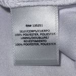 Fraiche By J Womens Surplice 3/4 Sleeve Tie Front‎ Mini Dress White Medium NWT Photo 7