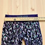Nike Dri-FIT “Just Do It” Purple Abstract Print Crop Leggings – Size M Photo 10