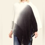 Styline. Knit ombré poncho. OSFM Black Size undefined Photo 1