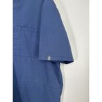 Jaanuu  One Pocket Scrub Top Womens Large J86010 Navy Blue ESBC V Neck Pullover L Photo 5