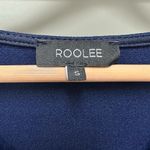 Roolee  navy blue midi dress size small EUC Photo 1
