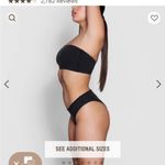 SKIMS  onyx fits everybody‎ bandeau COLOR BLACK SIZE S NWT Photo 6