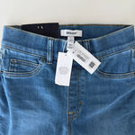 Spanx  Jeans Womens XS Tall Blue Kick Flare High Rise Pull On Denim Pants Stretch Photo 6