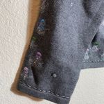 Vintage Christina Rotelli Christmas‎ Cardigan Sweater Gray Size M Photo 5