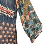 Johnny Was Vember heavily embroidered velvet burnout dress NWT Photo 7