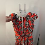 Wallis Floral orange dress with‎ black and white flowers size 6 Photo 6