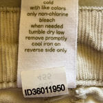 London Jean Ivory Corduroy Skinny Pants Women’s Size 4 Low Rise Y2K Retro Gorp White Photo 4