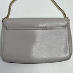 Kate Spade  Laurel Way Greer Crossbody Shoulder Bag Gray Leather Crossbody Strap Photo 7