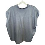 FIGS  Women XXL Rafaela Oversized Scrub‎ Top Graphite Grey V-Neck Collared Neck Photo 13