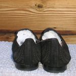 Vince Camuto Black Laser Cut Flats Photo 5