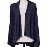 Philosophy medium womens heathered grey stretchy cardigan Photo 0