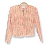 J G Hook Vintage Knit Crop Jacket Sequin Trim Sz 4P Photo 1