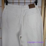 Madewell NEW  Petite Baggy Straight Jeans in Tile‎ White: Ripped Edition, 25P Photo 8