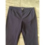 Eileen Fisher Navy Blue Stretch Pants Women's S/P Straight Leg Pull On Photo 1