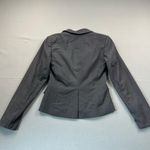 Calvin Klein  Blazer Two Button Lux Blazer Dark Charcoal Gray 2 Lined Officerwear Photo 6