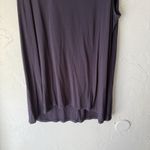 Logo Layers Dress Womens Large‎ Sleeveless Tunic Rayon Spandex Stretch Layering Purple Photo 2