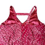 White House | Black Market WHBM Pink Croc Tiered Dress Sleeveless Flowy XS NWOT Photo 7