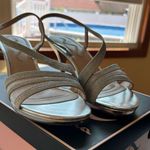 Nina Silver slingback heels size 9.5M   Photo 6