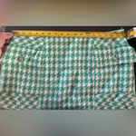Karl Lagerfeld  Mint Houndstooth Skirt Photo 4