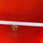 Spartina 449  Bright Orange Red Mini Dress Fringe Small Spring Vacation Boho Photo 4