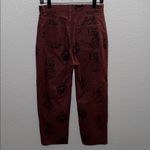 Miaou Graphic Brown Fargo Straight Leg Trousers Size Medium Photo 5