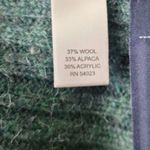 Banana Republic  Women's XS/S Chunky Knit Cardigan Emerald Green Alpaca Blend Photo 1