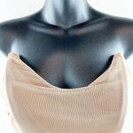 Bobbles & Lace Ruched Sweetheart Neck Strapless Mini Dress Taupe Brown Medium Photo 7
