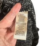 Max Studio  Black & White Cotton Blend Cowl Neck Knit Sweater Dress Women Sz S Photo 6