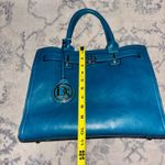 DASEIN Purse Satchel Handbag Adjustable Strap/Short Handles Tote Teal NWOT Blue Photo 7