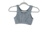 SheIn  Gray Racerback Sports Bra Photo 1