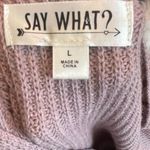 Say What? Say What? Sweater Dress Photo 7