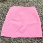 Endless Rose  Pink Mini Skirt with Rosette Photo 1