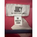Juicy Couture  Women's Red Velour Ruched Mini Dress Size M Photo 3