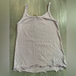 SKIMS Drop Needle Long Pointelle Tank Lavender Wisteria ~ Size Small Photo 5