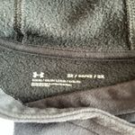 Under Armour 2X LOOSE Fit Black Pullover Hoodie - Hot Pink Iridescent Logo Fleece Sweatshirt Photo 1