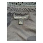 Banana Republic  Eyelet Top‎ Off Shoulder Ruffle Tiered Black Women Size Small Photo 6