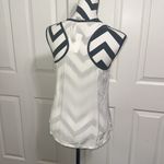 Joie  NWT White w/ Black Trim Silk Racerback Tank Photo 3