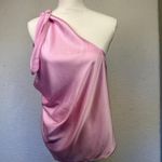 Ramy Brook  Harriet Silk Halter Tank Top Pink  6 Way Convertible Style Photo 1