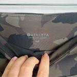 Athleta  • Essex Camo Hybrid Tight legging pant green black hiking outdoor active Photo 3