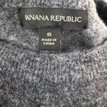 Banana Republic women’s grey wool blend ruffle cuff sweater dress size SM Photo 12