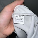 NWT Asymmetrical White Dress with Slit Size Medium Photo 5