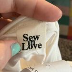 NWT SEW IN LOVE Short Sleeve Top, Large Photo 5