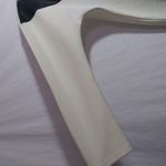 Gianni Bini Color Block Knit Faux Leather Drop Sleeve Pullover Top Office Size M Photo 3