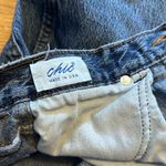 Vintage 90s Distressed Rigid Straight Leg High Waisted Jeans Denim Retro Classic Blue Size 26 Photo 9
