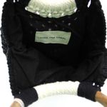 NEW Curateur x Laude The Label Gabby Mini Macrame Bag Black Cream‎ Hippie Boho Photo 4