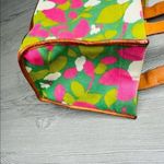 Kate Spade Vintage tropical abstract floral purse bag with leather footed bottom Photo 2